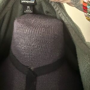 Patagonia Kids Zip-Up Jacket in Forest Green